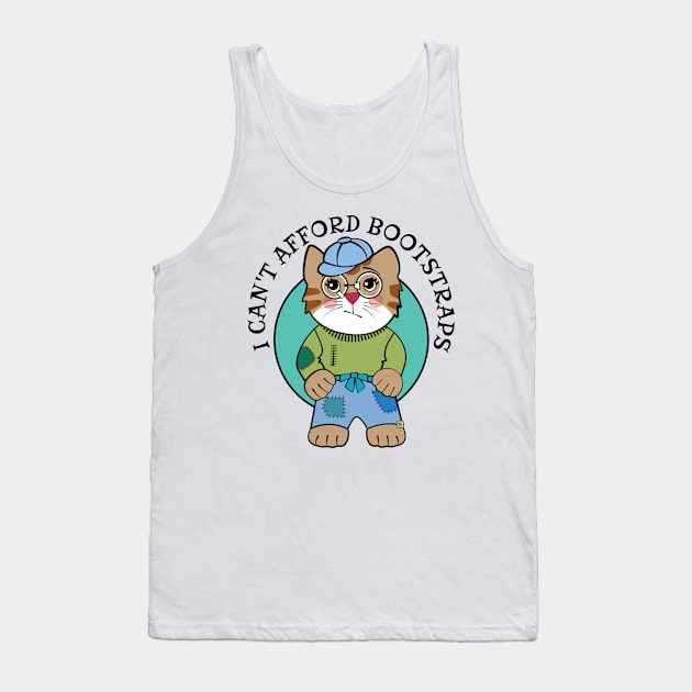 Poverty Protest Tank Top by Sue Cervenka